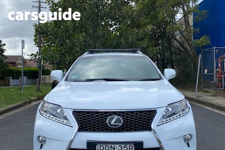 White 2015 Lexus RX350 Wagon F-Sport