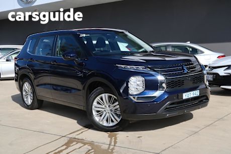 Blue 2023 Mitsubishi Outlander Wagon ES 2WD