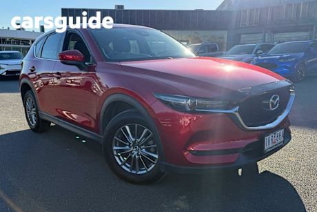 Red 2017 Mazda CX-5 Wagon Maxx Sport (4X2)