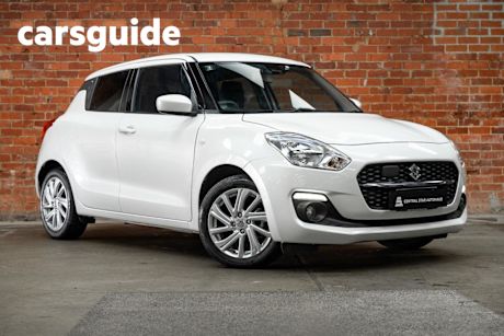 White 2020 Suzuki Swift Hatchback GL Navi Plus