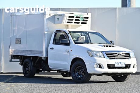 White 2012 Toyota Hilux X Cab Pickup SR (4X4)