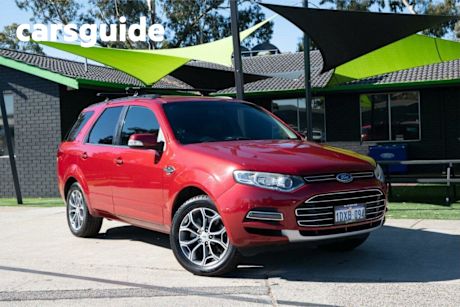 Red 2012 Ford Territory Wagon Titanium (rwd)