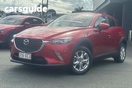 Red 2017 Mazda CX-3 Wagon Maxx (fwd)