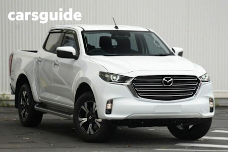 White 2024 Mazda BT-50 Dual Cab Pick-up XTR (4X4)