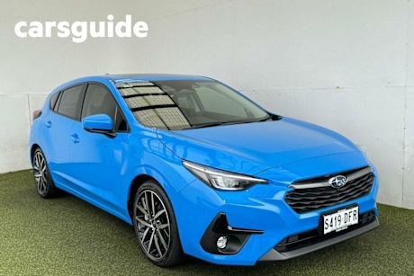 Blue 2024 Subaru Impreza Hatchback 2.0S (awd)