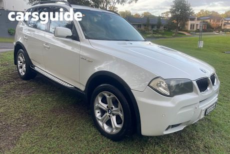 White 2006 BMW X3 Wagon 3.0D