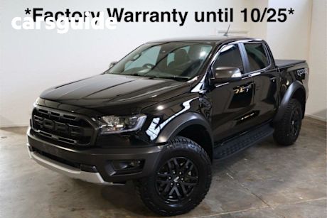 Black 2020 Ford Ranger Double Cab Pick Up Raptor 2.0 (4X4)