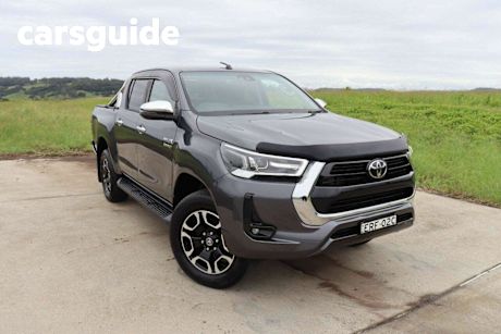Grey 2020 Toyota Hilux Double Cab Pick Up SR5 (4X4)