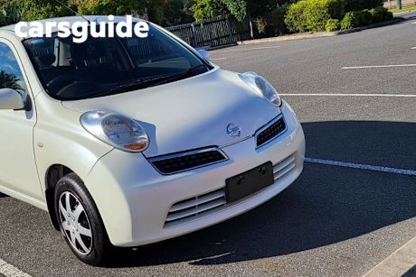 White 2009 Nissan Micra Hatchback City Collection