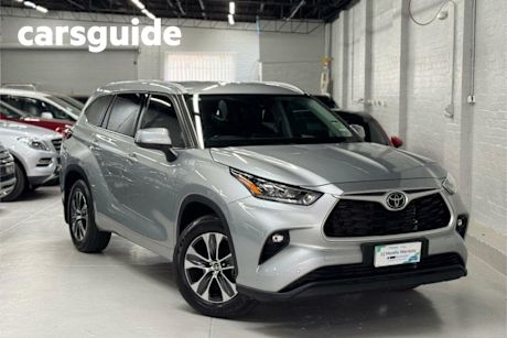 Silver 2022 Toyota Kluger Wagon GXL AWD