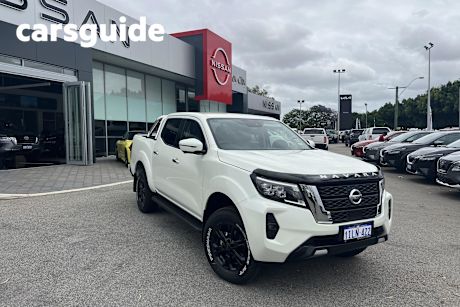 White 2025 Nissan Navara Dual Cab Pick-up ST-X (4X4) Cloth/NO Sunroof