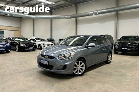 Silver 2017 Hyundai Accent Hatchback Sport