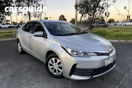 Silver 2018 Toyota Corolla Sedan Ascent S-CVT