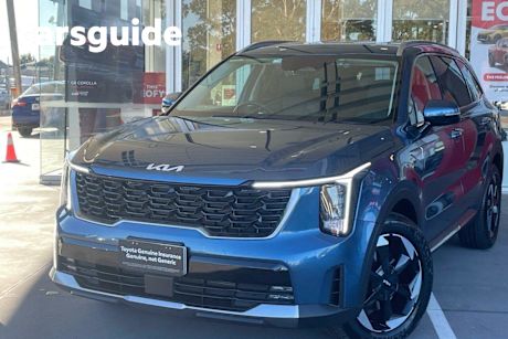 Blue 2024 Kia Sorento Wagon Sport+ 7 Seat