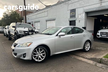 Silver 2010 Lexus IS250 Sedan PRESTIGE GSE20R 09 UPGRADE