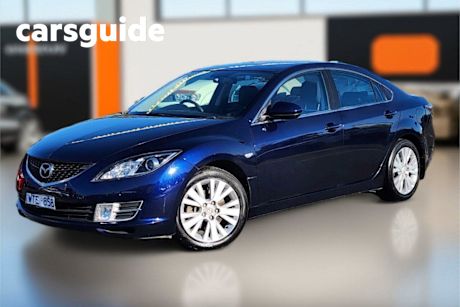 Blue 2008 Mazda 6 Sedan Classic