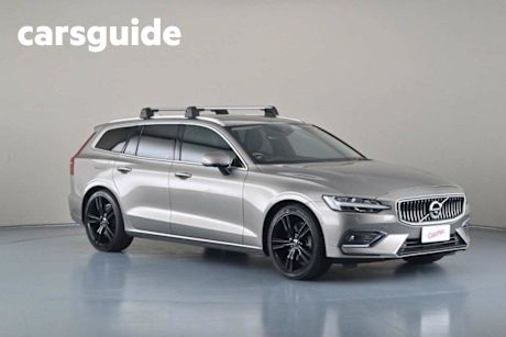 Grey 2019 Volvo V60 Wagon T5 Inscription
