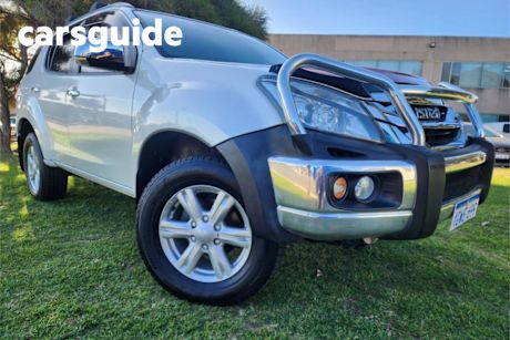 White 2015 Isuzu MU-X Wagon LS-T (4X4)