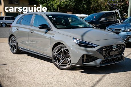 Grey 2024 Hyundai I30 Hatchback N Line Mhev