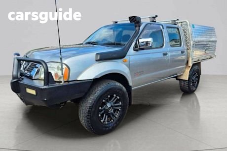 Silver 2006 Nissan Navara Dual Cab Pick-up ST-R (4X4)