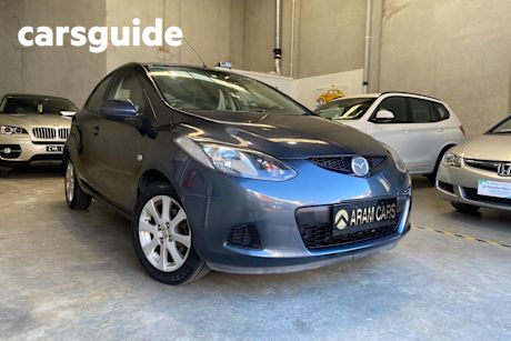 Grey 2008 Mazda 2 Hatchback Maxx
