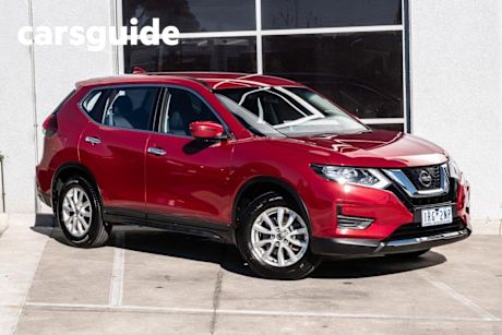 Red 2019 Nissan X-Trail Wagon ST (2WD)