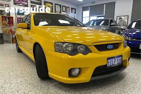 Yellow 2005 FPV F6 Sedan Typhoon