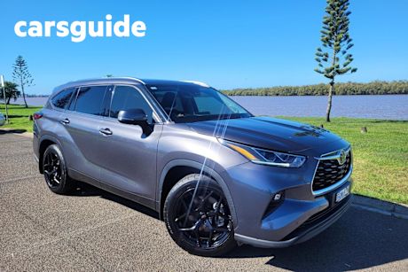 Grey 2021 Toyota Kluger Wagon Grande AWD