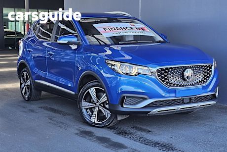 Blue 2020 MG ZS EV Wagon Essence