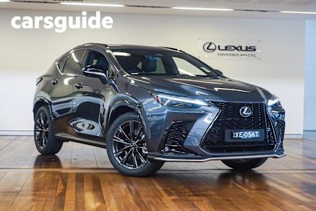 Grey 2024 Lexus NX350H Wagon F Sport Hybrid 2WD