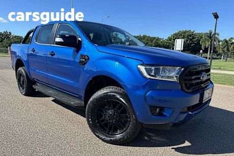 Blue 2020 Ford Ranger Double Cab Pick Up XLT 2.0 HI-Rider (4X2)