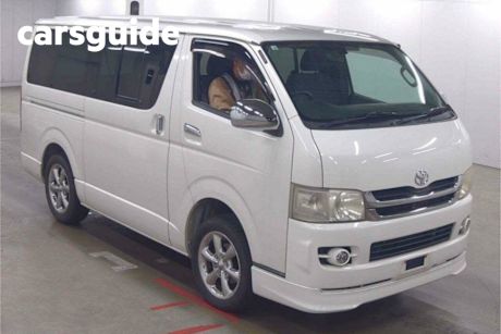 White 2008 Toyota Hiace OtherCar