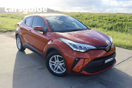 Orange 2020 Toyota C-HR Hatchback Standard (2WD)