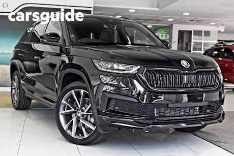 Black 2024 Skoda Kodiaq Wagon Sportline (4X4) 132TSI