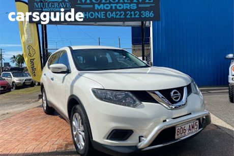 White 2016 Nissan X-Trail Wagon ST 7 Seat (fwd)