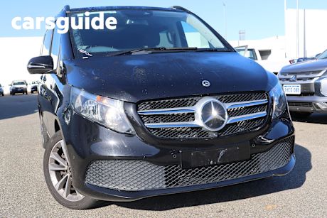 Black 2022 Mercedes-Benz V250 Wagon D MWB