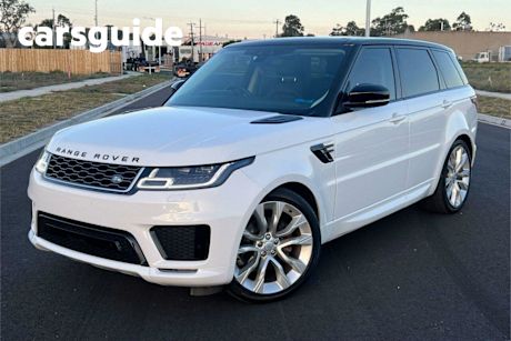 White 2019 Land Rover Range Rover Sport Wagon SDV6 SE (183KW)