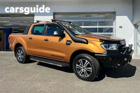 Orange 2019 Ford Ranger Double Cab Pick Up Wildtrak 3.2 (4X4)