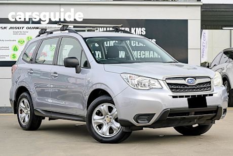Silver 2013 Subaru Forester Wagon 2.5I