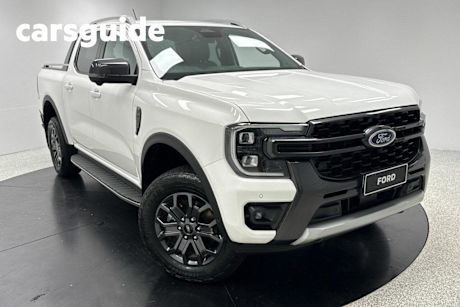 White 2023 Ford Ranger Double Cab Pick Up Wildtrak 3.0 (4X4)