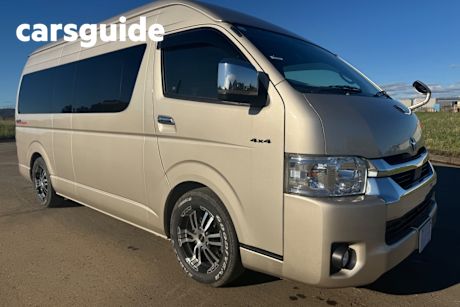 Gold 2021 Toyota Hiace Commercial SLWB GL (COLOURS)