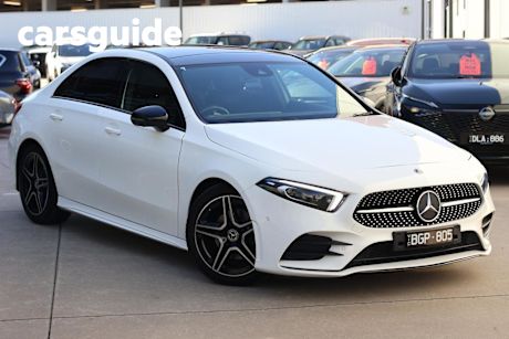 White 2019 Mercedes-Benz A200 Sedan