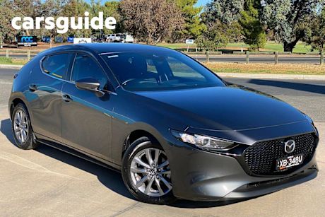 Grey 2021 Mazda 3 Hatchback G20 Pure