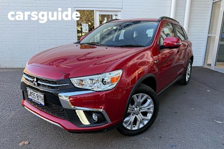 Red 2018 Mitsubishi ASX Wagon LS (2WD)