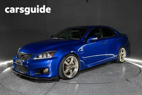 Blue 2008 Lexus IS F Sedan USE20R Sedan 4dr Spts Auto 8sp, 5.0i