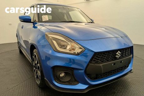Blue 2024 Suzuki Swift Hatchback Sport Turbo