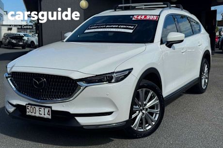 White 2022 Mazda CX-8 Wagon Asaki LE (awd)