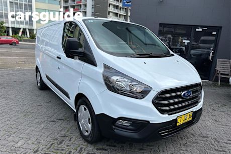 White 2019 Ford Transit Custom Van 340L (lwb)