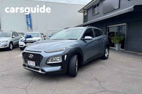 Silver 2017 Hyundai Kona Wagon Active