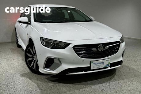 White 2018 Holden Commodore Liftback RS